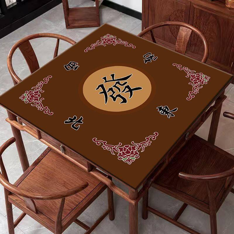Thickened Soundproof Mahjong Tablecloth for Eight Immortals Table