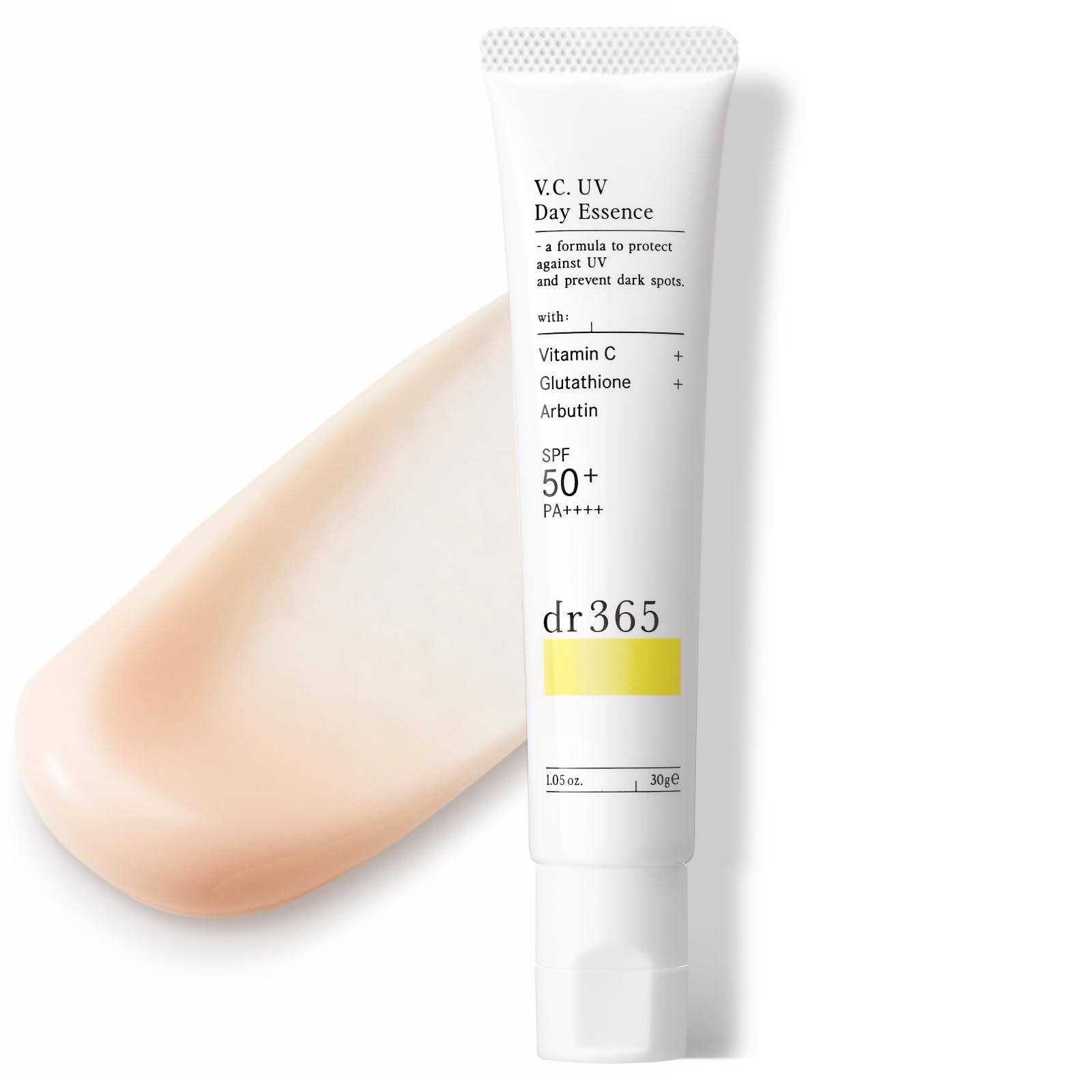 

dr365 UV Day Sunscreen for Daytime Waterproof UV Cream with Vitamin Pore Sensitive UV and Blue Light 30g V.C. Essence, Face, Serum, C, Glutathione,