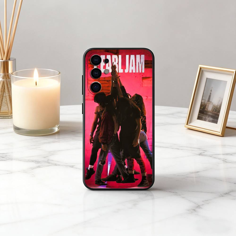 

Rock Band P-Pearl J-Jam PJ Phone Case Black Silicone Soft For Samsung S25,S24,S21,S22,S23,S30,Ultra,S20,Plus,Fe,Lite Samsung S235G