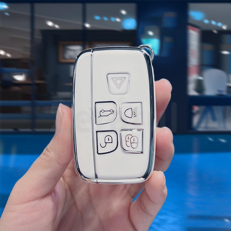 Auto Accessories For Jaguar Xe Xj Xjl Xf Tpu Car Key Case Cover For Land Rover Evoque Freelander Discovery 4 Range Rover Sport
