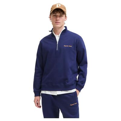 Moletom com zíper parcial Jack & Jones Norrebro Emb