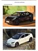 1:24 Tesla Model 3 Alloy Toy Car with Sound, Light, and Openable Doors
