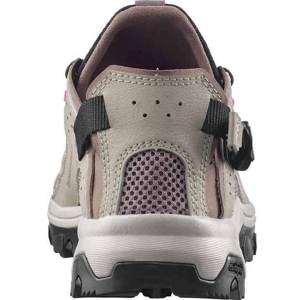 Ботинки для хайкинга Salomon Techamphibian 5 silves/iron/knoc фиолетовый/серый