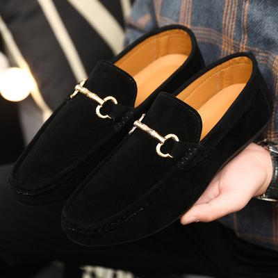 Zapatos Doudou de primavera y verano zapatos casuales de hombre zapatos de tela zapatos perezosos conducción transpirable un pedal zapatos de hombre talla grande 4546