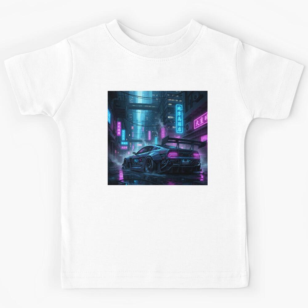 Cyberpunk Car Kids T-Shirt 170
