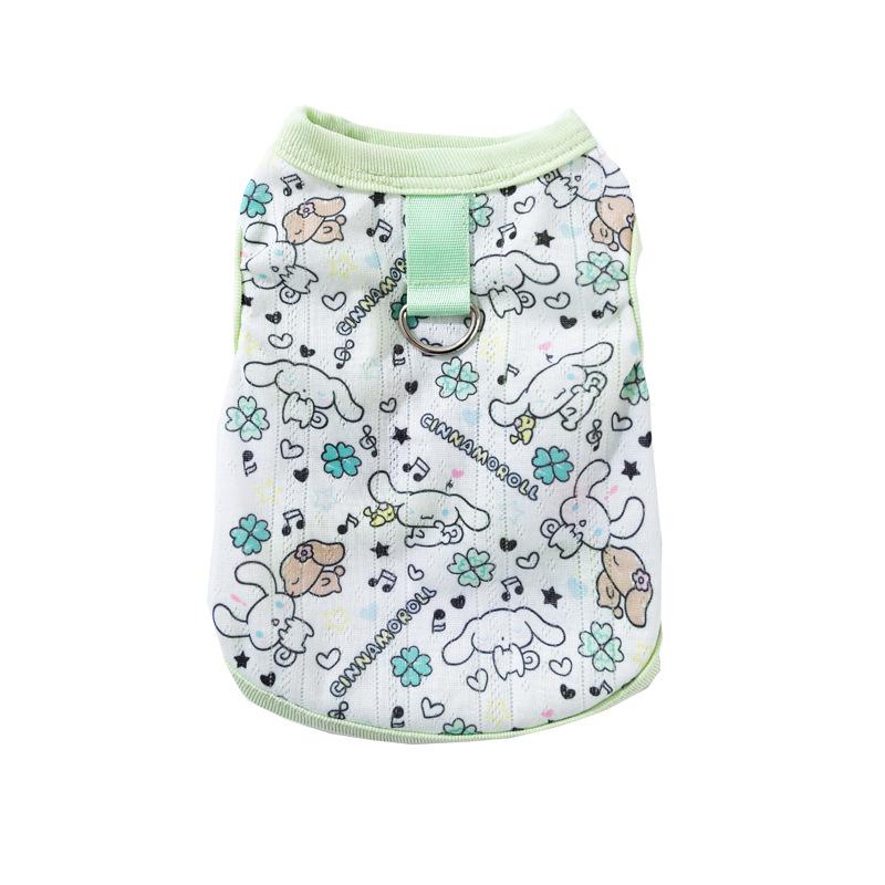 Mesh vest full of large dog Labrador golden retriever summer pet dog clothes