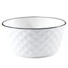 Nordic Style 45-Piece Tableware Set: Plates, Rice Bowls, Diamond Soup Bowls, and Fish Plates for 10 People