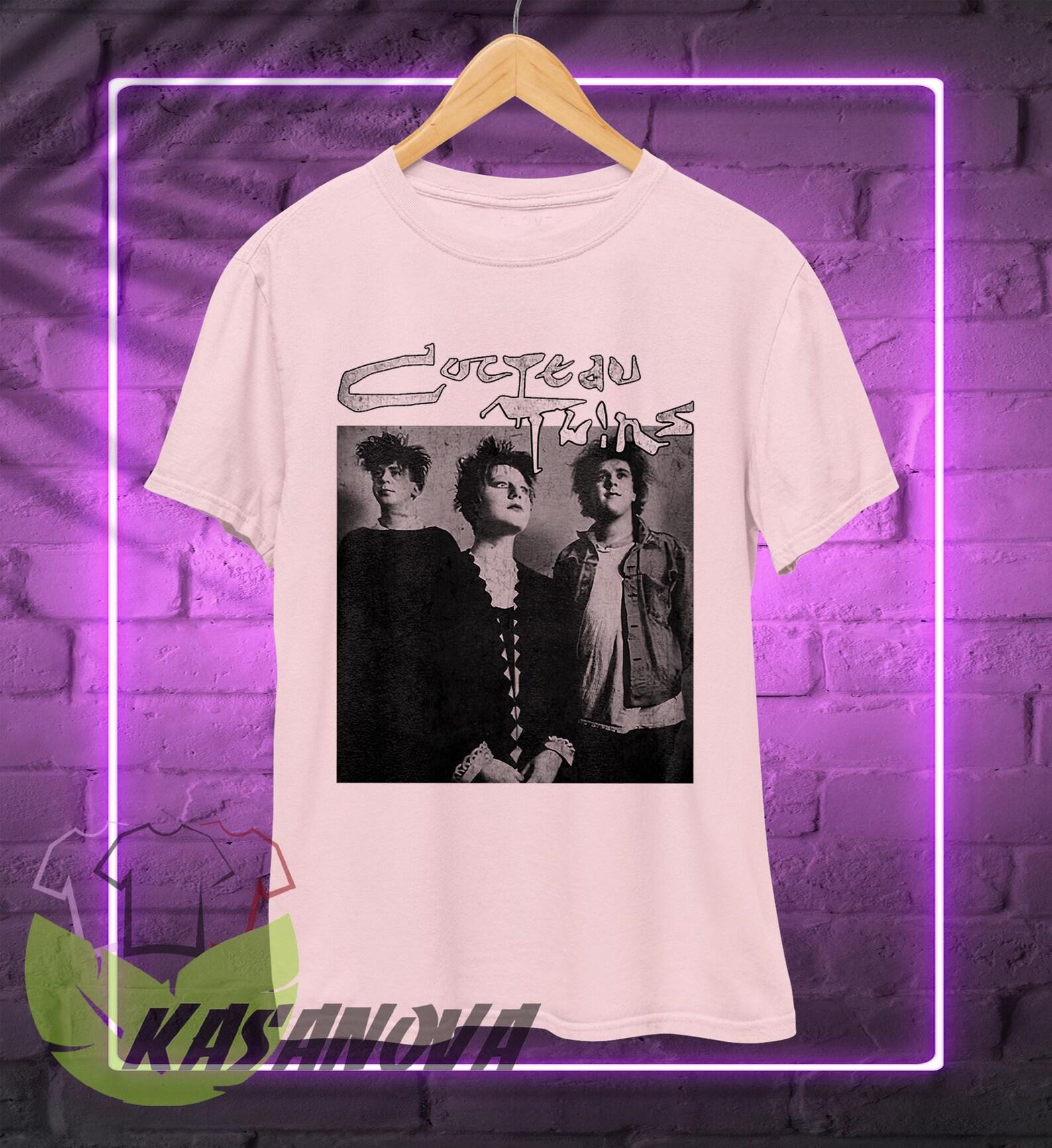 Cocteau Twins Band T-Shirt, Rock Music Merch Shirt, 90s Retro Casual Unisex T-Shirt M