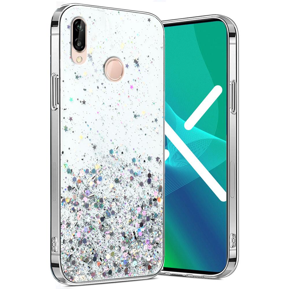 Huawei P20 Lite Case, Glittery, Transparent