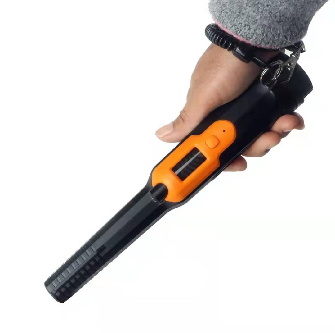 HS-16 Handheld Metal Detector with Display Screen & Positioning Rod for Security Screening