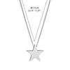 Fashion Chain Necklace Stylish Star Pendant Necklace Titanium Steel Material Star Neck Jewelry for Wedding Party Daily