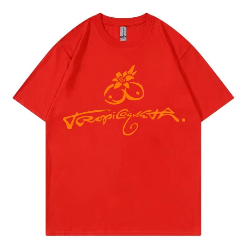 Karol G Tropicoqueta 2025 New Album Logo Graphic T Shirts Harajuku Pop Music Short Sleeve T-shirt Men Women Y2k Fashion T-shirts