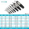 ENN LLC Screw Extractor Set (8 Pieces) - Removes Stripped Screws, Damaged Bolts, and Broken Screws.