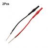 2x Silicone Flexible Spoon Back Probe Compatible For 4mm Banana Test-Leads