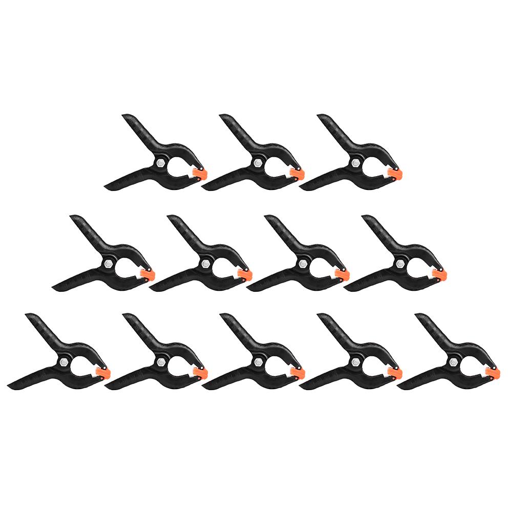 Clip de clemă cu arc pentru fundal 12 buc pentru reflectoare de fundal foto de hârtie de studio fotografic