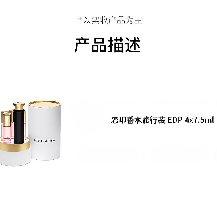 Louis Vuitton Love Imprint Perfume Sample Set Travel Kit Eau De Parfum