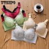 Undergarments for Women Thin Frameless Bra Breathable Bra with Top Support Adjustable Bra with Breast Retraction and Anti-sagging Bra
