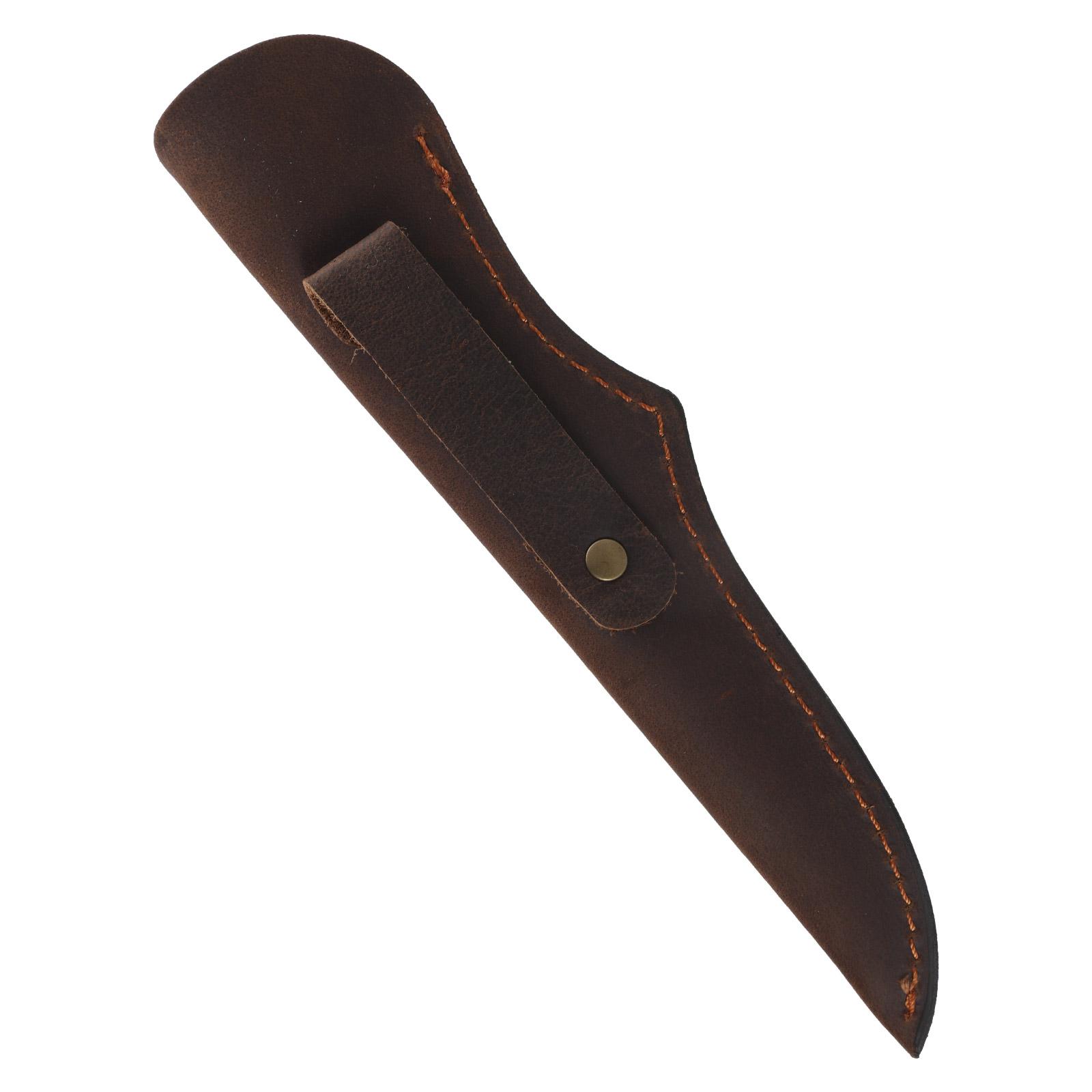 

Cowhides Leather Knife Sheath Outdoor Tool for Kitchen Fruit Knife DIY Straight Knife Case Knife Protective Cover Holder L