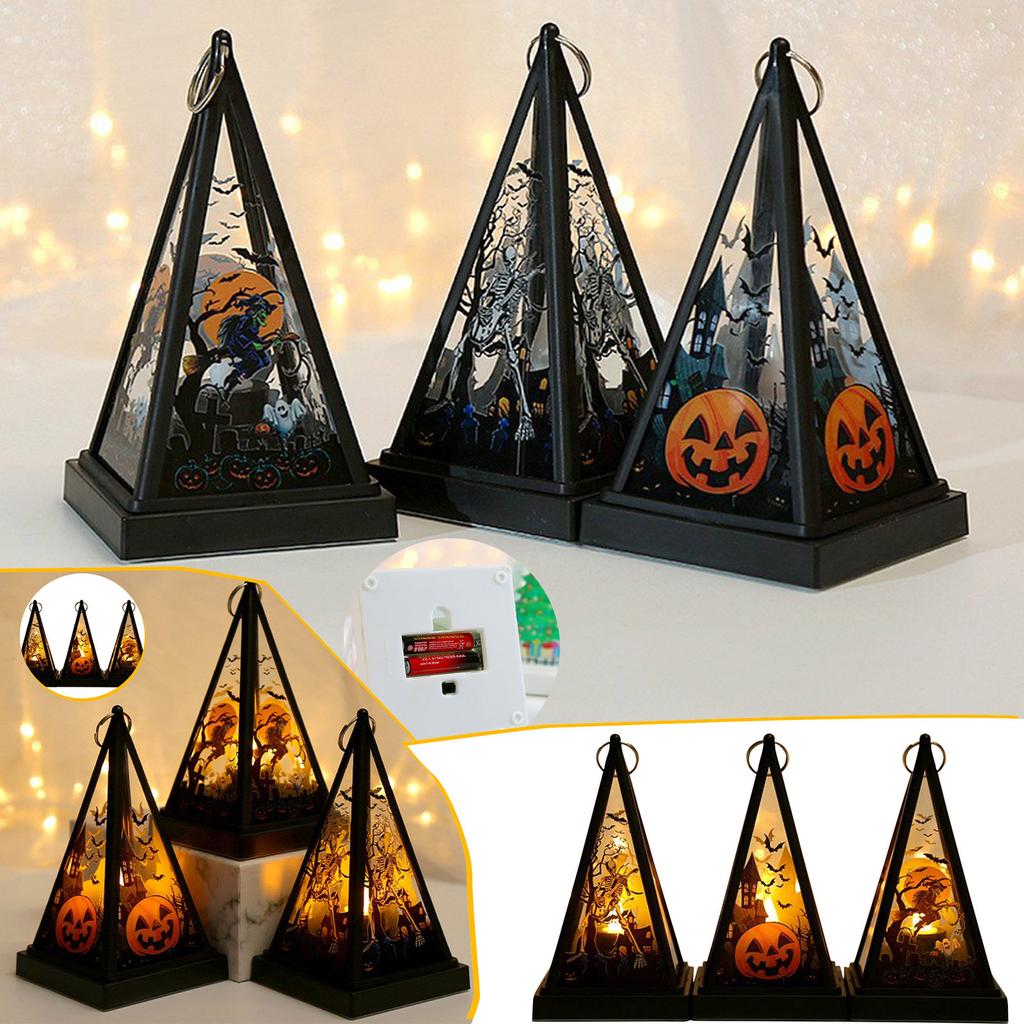 Halloween Decoration Portable Night LightsTerrifying Atmosphere Desktop DecorationsAnd Props