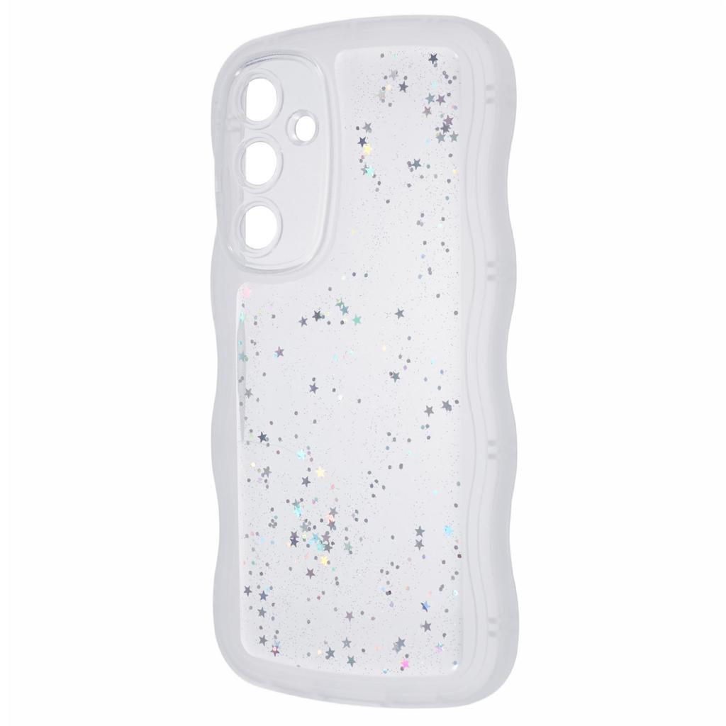 JTW Series for Samsung Galaxy S23 FE Case Epoxy Design Wavy Edge TPU Phone Cover