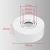 Abs Water Pipe Connector Shower Faucet Decorative Cover Adjustable Wall Heighten Angle Valve Panel For Tap Accessories