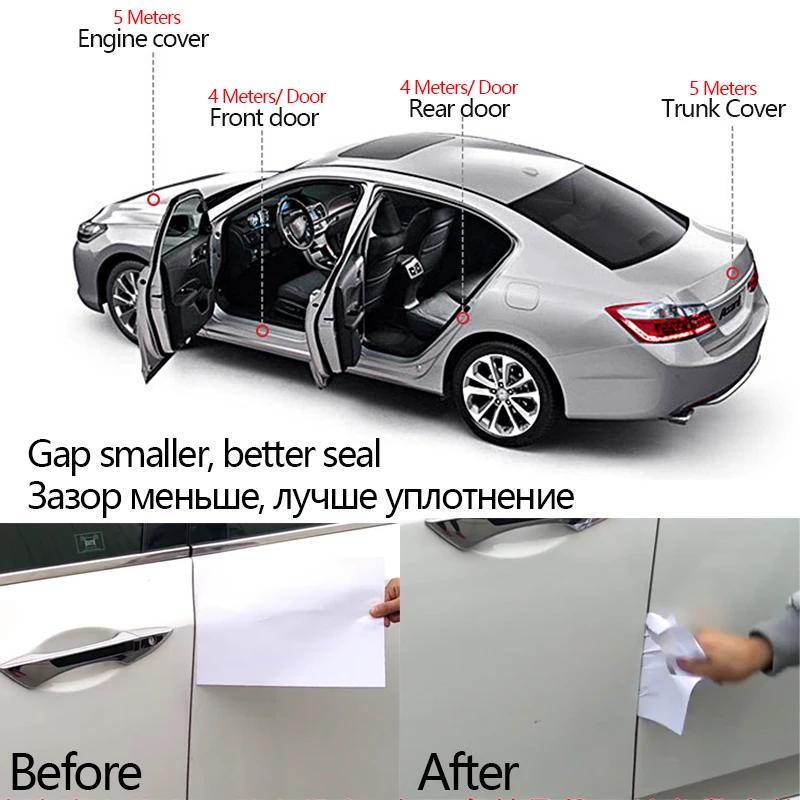 Araba Kapısı Conta Şeritleri Sticker Hava Şeridi Kauçuk B Şekli Kapı Contaları Ses Yalıtımı Oto Kapı Sızdırmazlık Malzemesi Otomobil Aksesuarları