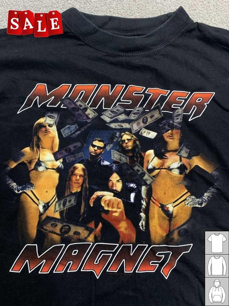 

New Vintage Monster Magnet band members Gift For Fans Unisex S-5XL Shirt UK150 Unisex T-Shirt L