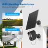 Outdoor Wireless Solar HD Surveillance Camera with Visual Intercom and Night Vision