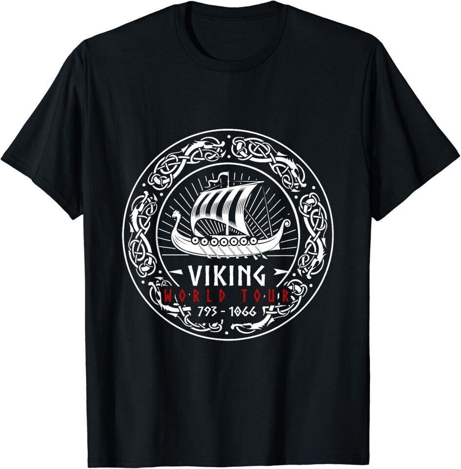 Wikinger Weltreise Geschenk Schwarz , Geschenk für Fans