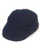 Washing Dark Denim Side Belt Hunting Cap