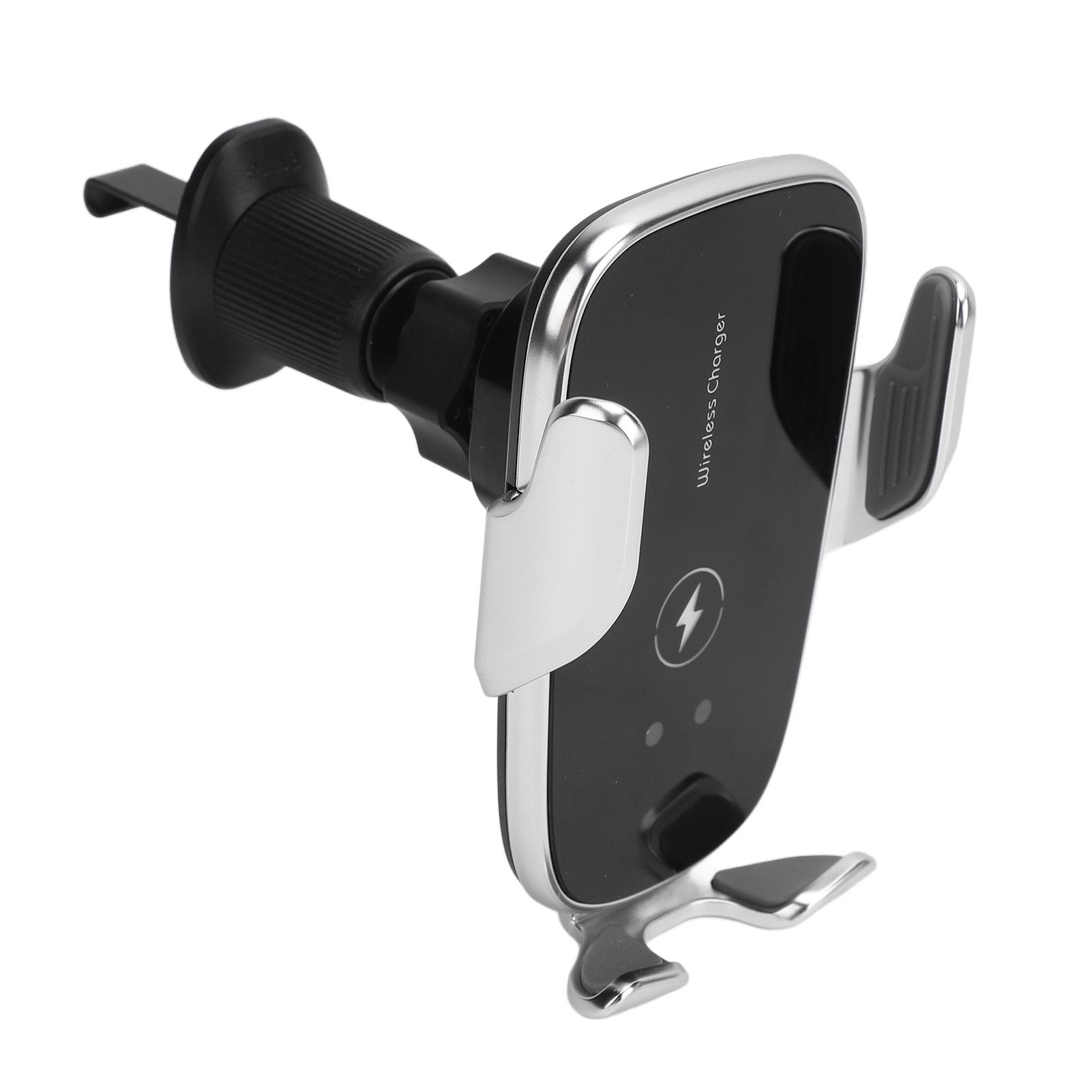 C5 Wireless Car Charger 15W Fast Charging Auto Clamping Non Slip Phone Holder Charger for 5.4 To 7.2 Inch Phones