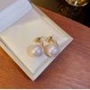 Sweet Cool Two-wear Pearl Earrings Fashion Versatile Design Women's Personalized Temperament Everyday Fashion Ear Jewelry