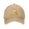 Angine de Poitrine Baseball Caps Retro Distressed Washed  Sun Cap Unisex Outdoor Summer  Unstructured Soft Caps Hat