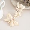 Metal Petal Dangle Earrings Exaggerated Drop Earrings Stylish Statement Earrings  Party Occasion