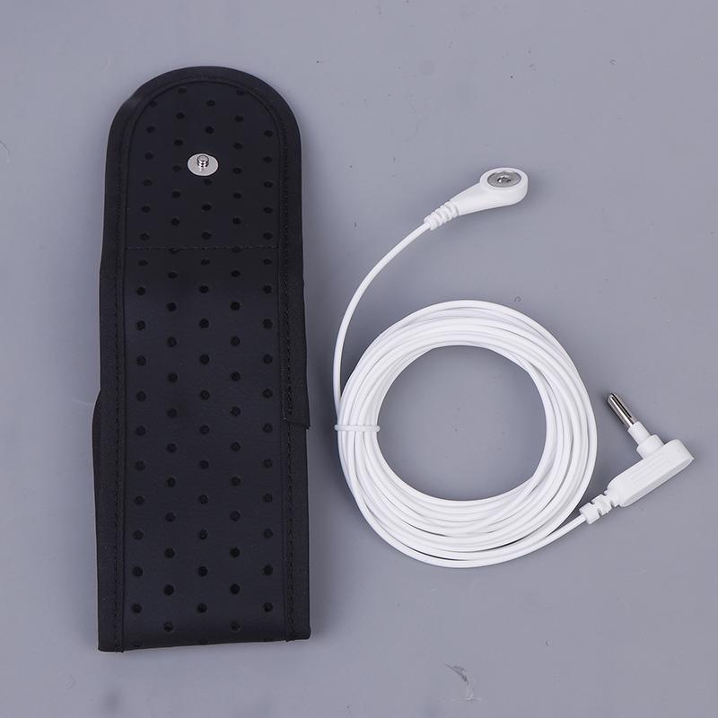 Earthing Wristband Premium Grounding Therapy Pu Wrist Strap For Better Sleeping Anti-Static Conductive Material Improve Health