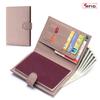 Genuine Leather Ultra-Thin RFID Blocking Passport Holder Wallet - All-in-One Travel Organizer for Women (New Style)