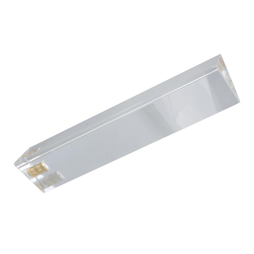 Crystal Prism Colorful Triangular Crystal Suncatcher with Bottom 1 4 Thread for Photo Photography Teaching Light