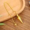 Energy Isis Pendulum Pointed Meditation Cone Metal Pendulum Witch Spiritual Pendulos  Women