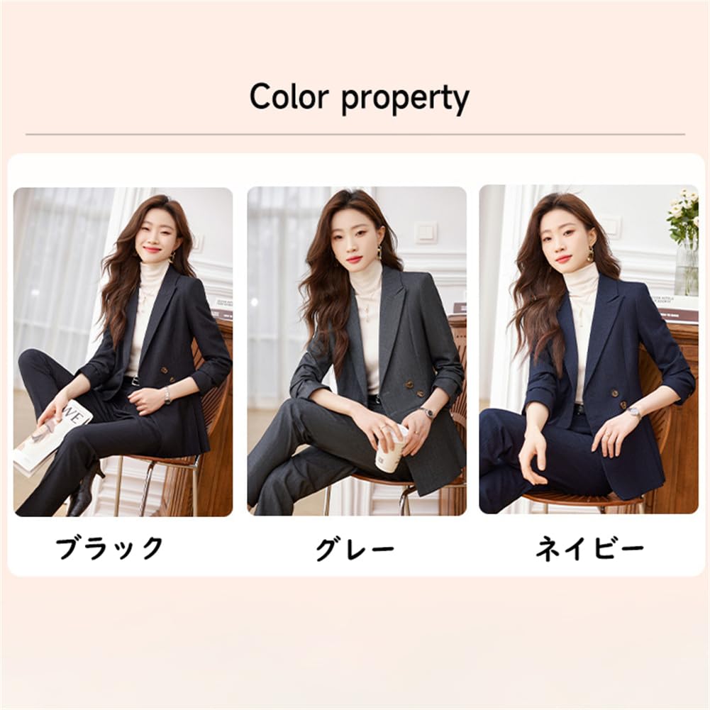 Formal Suit for Recruitment Suit Plus Size Ceremony Ceremony Stylish Ceremony Occasion Suit Set [KOSIKINI] Women, Suit, Women's Set-up, Autumn/Winter,
