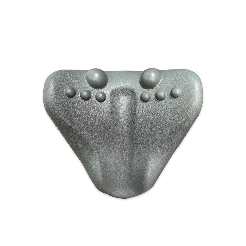 

Third Generation Head Massage Pillow Shoulder Blade Muscle Relaxation Massager Polyurethane Foam Cervical Pillow сірий колір