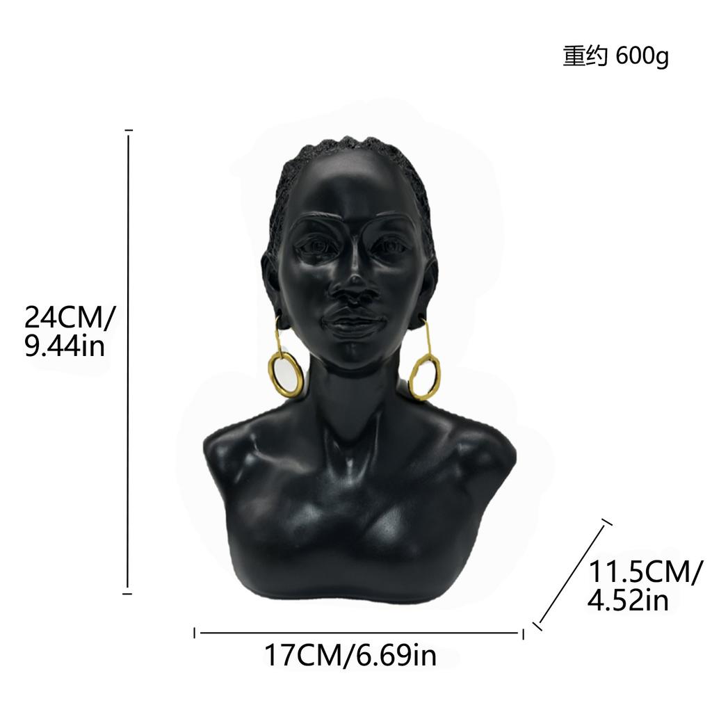 Kreatywne Nowe Style Ozdoby Awatary Dziewczynek Narodowe Rzeźby Kobiece Rzemiosło z Żywicy Dekoracja Ekspozycyjna na Biżuterię