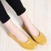 Fashion Flats For Women Comfortable Genuine Leather Flat Shoes Woman Slipony Loafers Ballet Shoes Female Moccasins Big Size 35-44