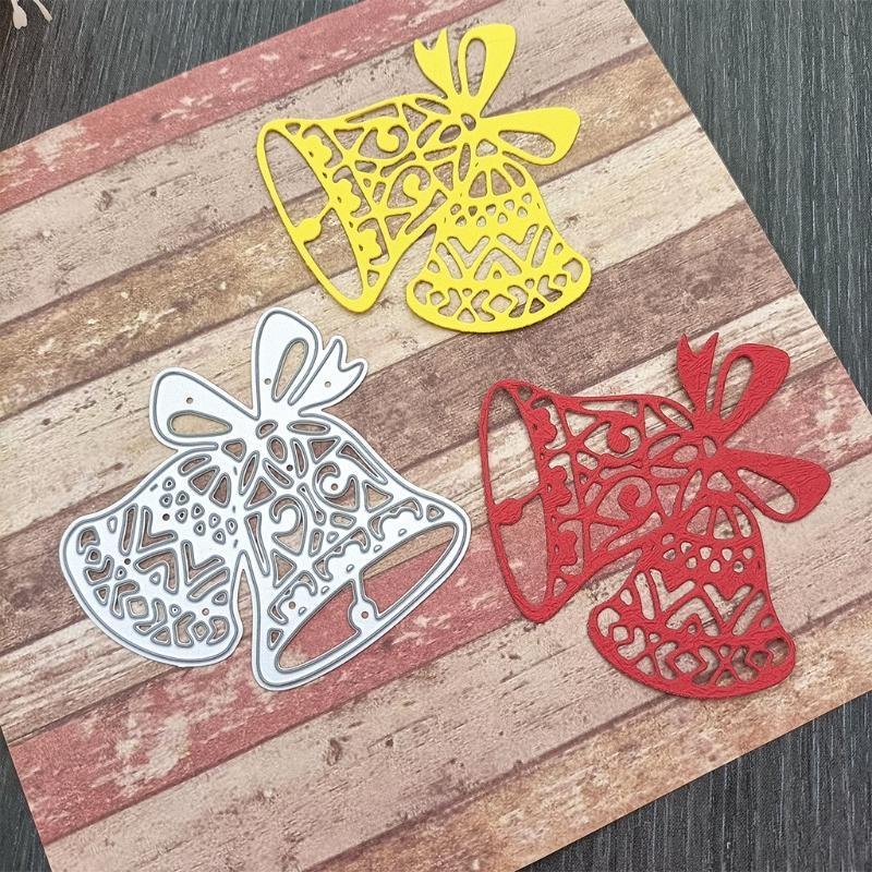 

Xmas Bells Metal Cutting Dies Stencil DIY Scrapbooking Album Paper Card Template Mold Embossing Craft Decoration top sale China Mainland