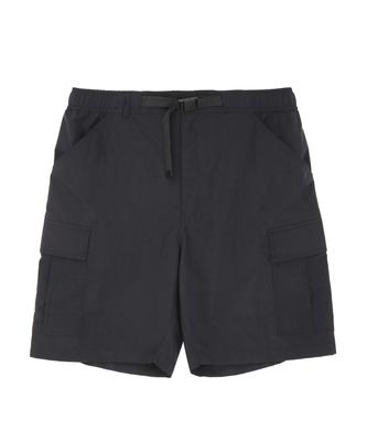IL CORSO Ripstop Cargo Gear Shorts Black