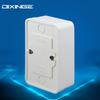 European Double Wall Socket, 16A German Standard, Two-Gang Surface-Mounted