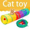 Cat Tunnel Pet Tube Collapsible Play Toy Indoor Outdoor Kitty Puppy Toys for Puzzle Exercising Training 2026