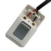 1PCS White ON OFF Push Button Switch Table Led Lights Line Midway Control Switch Plastic Metal Push Button Switch