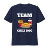 Chili Dog And Hot Unisex Con Carne Foodtruck T shirt vintage Washed Comfortable fashion homme Soft Stylish Slightly graphic Unisex