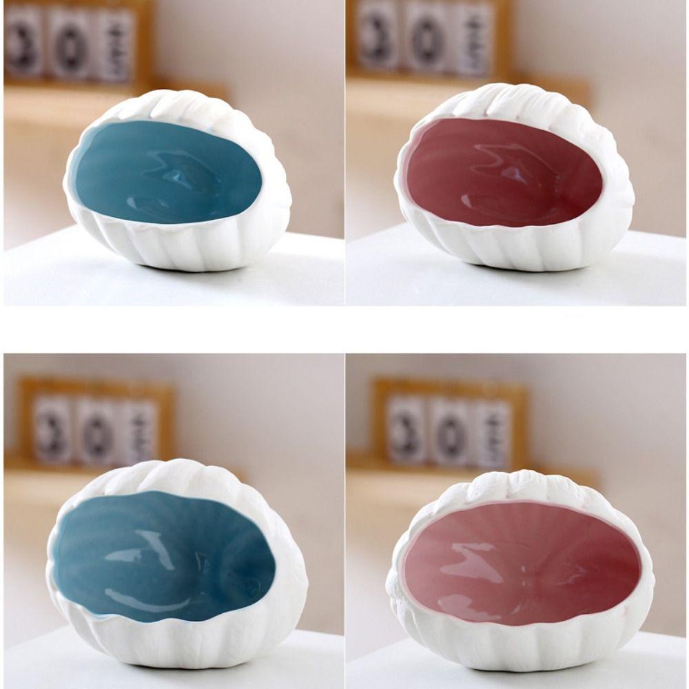 Cute Hamster Nest Ceramic Hamster Bed Desktop Ornament Pet Hiding House Summer