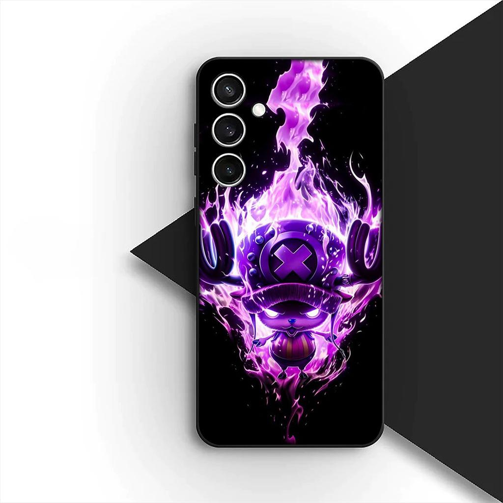 Cover for Samsung Galaxy S10 S8 S9 Plus A33 A34 A31 70 A71 A72 Note 20 9 8 S10E Casing Phone Case One Luffy Pieces Tony Chopper